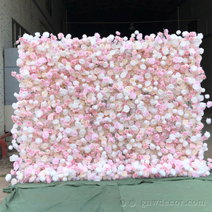 Offre Spéciale GNW Personnalisation à la demande Arrangement de mariage artificiel Tissu Fleur <span class=keywords><strong>Fond</strong></span> de mur Inodore Joli et naturel - Product Image 3