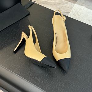 Zapatos planos casuales de microfibra de alta calidad con tacón de perla de 6 cm y punta en pico para damas, estilo de diseñador, antideslizantes. - Product Image 3