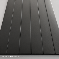 Couverture de benne rigide coulissante rétractable en aluminium avec système anti-pincement et verrouillage pour Ford Ranger 5FT OEM ODM