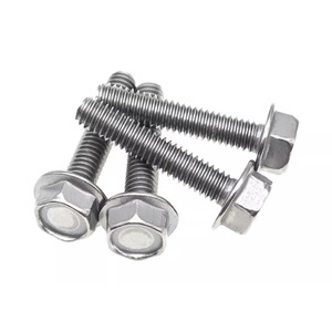 Perno de Brida de Titanio <span class=keywords><strong>Gardo</strong></span> 8.8 M5 M6 M8 M10 x 125mm x 100mm M12 M14 con Rosca Total o Parcial, Perno Hexagonal de Brida - Product Image 5