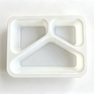 Barquette alimentaire CPET, compatible micro-ondes et four, avec logo personnalisé, jetable, qualité alimentaire, <span class=keywords><strong>pour</strong></span> <span class=keywords><strong>repas</strong></span> prêts à consommer - Product Image 2