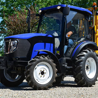 El Mejor Tractor Utilitario TB504 de 50HP 4WD para Nivelación de Terrenos, Preparación del Suelo y Trabajos de Labranza