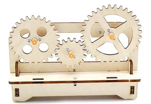 Học sinh truyền bánh răng học các nguyên tắc của truyền động cơ học tiến hành thí nghiệm khoa học và tạo ra tự làm - Product Image 2