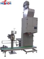 Machine de remplissage et d'emballage semi-automatique pour graines de melon, arachides, blé, riz, engrais, granulés, avec pesage de sacs de 5 kg, 10 kg, 25 kg, 50 kg