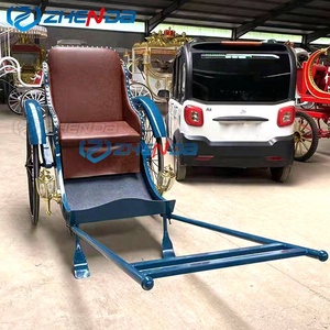 รถลากม้าแบบจีนรุ่นใหม่ ลดราคาพิเศษ แบบใช้แรงคน 2 ล้อ - Product Image 4