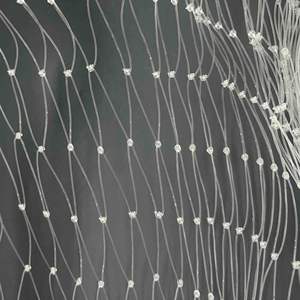 थोक सफेद नायलॉन मोनोफिलामेंट बालकनी सुरक्षा शुद्ध पारदर्शी बिल्ली शुद्ध टिकाऊ कस्टम आकार 0.7 मिमी बिल्ली नेट बाड़े - Product Image 5