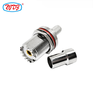 Connecteur femelle UHF 50 ohms pour montage sur panneau, câble coaxial LMR300 5D-FB RG6 pour antenne, connecteurs de câble coaxial RF - Product Image 3