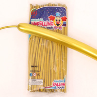 260 Ballons Métalliques Longs pour Tordre des Animaux, des Fleurs pour Décorer des Anniversaires, des Mariages, des Fiançailles, des Anniversaires de Mariage, des Latex Kiongton