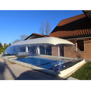 Commercial Grade Pvc Inflatable Transparent <strong>Pool</strong> Dome Swimming <strong>Pools</strong> Clear Cover Tent - Product Image 1