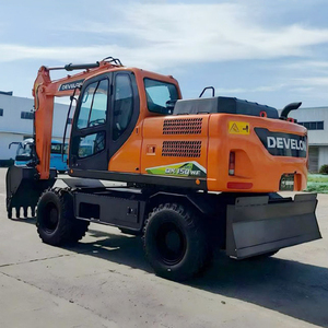 Oferta Especial: Excavadora de Ruedas Develon DX150WE DX150W de 15 Toneladas para Movimiento de Tierras y Construcción con Cucharón de 0.57m³ - ¡En Stock para Venta! - Product Image 6