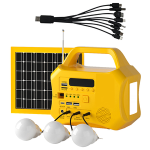 <b>Cheap</b> Mini Solar MPPT Led <b>Light</b> Kit with Power Bank-Portable Home & Camping Solar Lighting System - Product Image 1