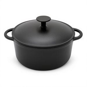 Olla Rusa para Carne de 3.5 Qt con Tapa para Cocinar a Fuego Lento y Estofar - Product Image 2