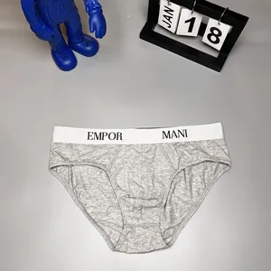 Calzoncillos para hombre, calzoncillos transpirables, calzoncillos tipo bóxer sexys y cómodos, pantalones cortos triangulares de algodón, talla M-2XL, conjunto de tres piezas - Product Image 5