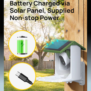 Slimme Vogelkooivoeder-Ip66 Waterdicht Zonnevogelvoederhuis Met Camera Buiten - Product Image 6