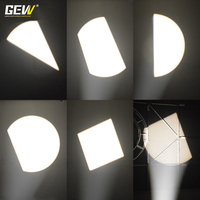 Projecteur LED COB DMX étanche IP65 en aluminium 200W 300W pour spectacles sur scène, églises, mariages