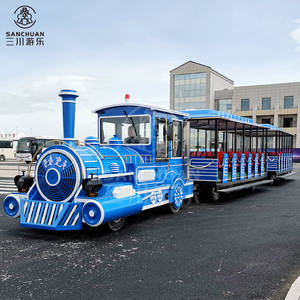 Prix bon marché Fabricant de train 72 passagers Visite touristique Dotto Trackless Fun Train touristique à vendre - Product Image 5