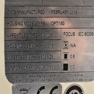 หลอด X-Ray - <span class=keywords><strong>Opti</strong></span> 150_40_80HC-100 X-ray สำหรับ Siemens P/N SG-1096 - Product Image 2