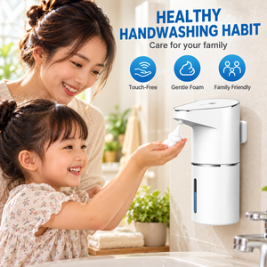 Dispensador automático inteligente de jabón en espuma con carga USB tipo C, sensor sin contacto para el hogar, cocina y baño - Product Image 1