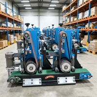 Machine à poncer à bande transporteuse de haute sécurité pour le polissage des métaux