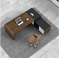 Nouveau mobilier de bureau moderne Bureau de luxe Dernière conception Bureau de directeur de bureau pour PDG