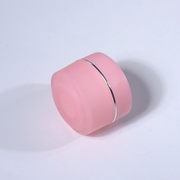Bocal en plastique de 15 ml avec couvercle Bocaux en plastique de 15g avec couvercles à vis Bocaux en plastique givré avec couvercles