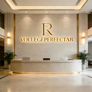 Enseigne personnalisée pour magasin, intérieur/extérieur, lettres 3D en métal, enseigne pour salon de manucure, logo mural LED, enseigne 3D pour la décoration de boutique - Product Image 1