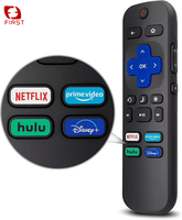 Control Remoto Inteligente Universal para Roku TV Compatible con TCL Hisense Onn Sharp Element Westinghouse Philips LED de Código Fijo