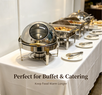 Fournitures dorées chauffe-soupe pour buffet restaurant plats de buffet plats de buffet plats de buffet restauration de buffet