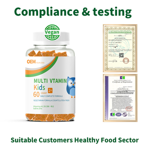 OEM/ODM Children <b>Multivitamins</b> <b>Gummies</b> Vitamins Gummy 100% Plant Based EU Compliant Custom Labeling & Packaging - Product Image 6