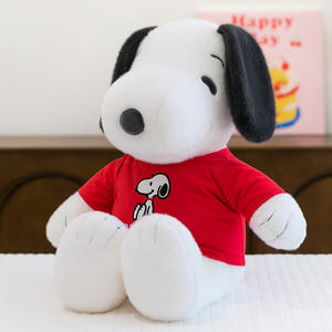 Peluche de Perro de Dibujos Animados <span class=keywords><strong>Snoopy</strong></span> de 30 CM, Lindo Peluche de Cachorro Suave Relleno de Algodón PP, Regalo de Cumpleaños para Niñas - Product Image 3