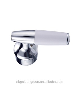 Robinet <span class=keywords><strong>de</strong></span> lavabo bleu en plastique ABS avec poignées en acrylique cristal - Product Image 3
