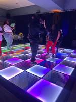 Luces LED para Pista de Baile con Efecto Infinito, Baldosas Magnéticas 3D para Pista de Baile, Luces LED para Bodas y Fiestas al Aire Libre