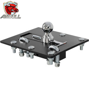 Ambull Factory Venta al por mayor Enganche de <span class=keywords><strong>remolque</strong></span> de cuello de cisne <span class=keywords><strong>plegable</strong></span> para colocar sobre la caja de camioneta, con <span class=keywords><strong>bola</strong></span> de 30000 libras y enganche de quinta rueda con <span class=keywords><strong>bola</strong></span> de 2-5/16 pulgadas - Product Image 1