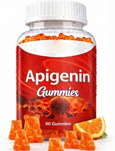 Gomitas de Apigenina OEM de 150 mg con Extracto de Manzanilla, Flavonoides, <span class=keywords><strong>Bioflavonoides</strong></span> y Polifenoles, Suplemento para la Relajación y el Apoyo a la Calma - Product Image 1