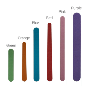 Affordable Colorful Printed Mini Wooden Nail Files Promotional Gift & Nail Care Tools