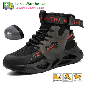 Chaussures de sécurité de travail en acier de haute qualité Dian Sen, baskets décontractées respirantes et légères pour hommes, chaussures de sport de haute qualité pour hommes - Product Image 1
