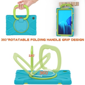 Correa <span class=keywords><strong>de</strong></span> mano con soporte giratorio 360 y correa para el hombro, funda resistente a prueba <span class=keywords><strong>de</strong></span> golpes para <span class=keywords><strong>Samsung</strong></span> Galaxy Tab A7 Tab - Product Image 4