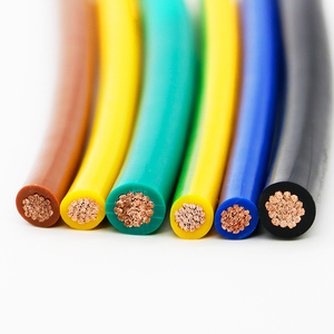 Cable eléctrico trenzado de alta flexibilidad <span class=keywords><strong>TRV</strong></span>, cable de cadena de arrastre, 2,5-35 m² mm, aislamiento de PVC de un solo núcleo para brazo robótico - Product Image 3
