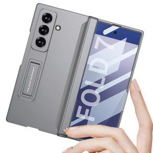 Funda para teléfono GKK Z Fold 5 Fold 6 7 con cristal frontal y protección de bisagra magnética para Samsung Galaxy Z Fold 7 6 5 4 con soporte - Product Image 1