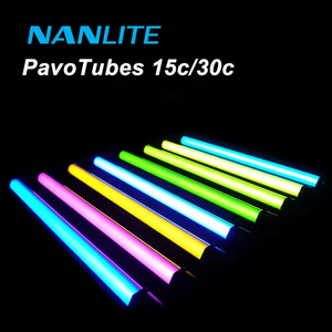 <span class=keywords><strong>NANLITE</strong></span> 15C / 30C NanGuang LED <span class=keywords><strong>Tube</strong></span> Light RGB Color PavoTube II 15C / 30C 77cm /117cm 2700K-6500K Bâton lumineux à main pour Vlog - Product Image 3