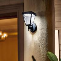 Lampe solaire LED murale extérieure étanche pour jardins domestiques