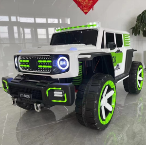 Auto Eléctrico para Niños de 2 a 8 Años, Puede Transportar un Adulto, Auto de Juguete con Tracción en las Cuatro Ruedas, Auto Eléctrico Doble para Bebés - Product Image 6