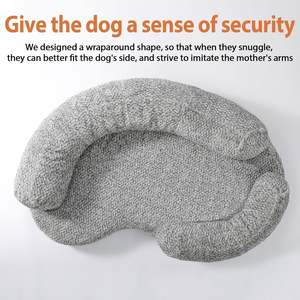 Sofá cama para perros grande de lujo personalizado, alfombrilla lavable ortopédica de espuma viscoelástica para mascotas, cojín extraíble - Product Image 4
