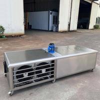 Machine à glaces industrielle pour bâtonnets ronds, sucettes glacées, moules italiens pour palettes de glace, modèle 2023