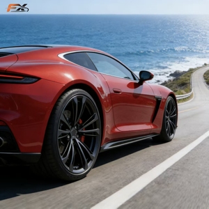 Cerchi 5*120 5*114.3 da 17-24 Pollici in Lega di Alluminio Nero Opaco Forgiati su Misura per PORSCHE 911 <span class=keywords><strong>BMW</strong></span> X5 <span class=keywords><strong>X7</strong></span> E92 - Product Image 3