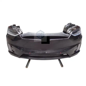 Vente chaude de haute qualité 16-2023 modèle S modèle <span class=keywords><strong>X</strong></span> modèle 3 modèle <span class=keywords><strong>X</strong></span> 70D kit de carrosserie de pare-chocs avant phare de ventilateur de radiateur pour Tesla - Product Image 4