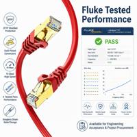 Câble patch rond OEM sur mesure 10 Gbit/s S/FTP Cat7 en cuivre toronné CCA Cat 7 pour caméra CCTV PoE DVR NVR