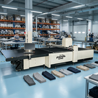 Machine de découpe automatique de tissus multicouches PANDA CNC, vitesse élevée 120 m/min, 380 V/220 V