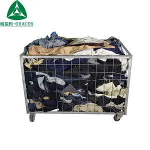 Hot Bán Giá Rẻ Châu Âu phong cách Sạch Thời Trang Quần Cotton Dài Sử Dụng Quần Áo