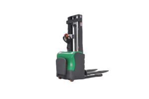 प्रीमियम प्रकार इलेक्ट्रिक स्टेकर ट्रिप्लेक्स-आयन बैटरी पावर मिनी फोर्कलिफ्ट - Product Image 6